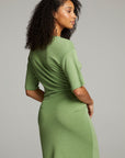 Memory Piquant Green Mini Dress WOMENS chaserbrand