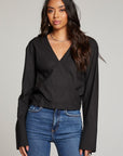 Haleyy Licorice Blouse