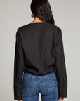 Haleyy Licorice Blouse