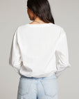 Haleyy White Blouse