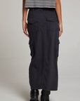 Tri Licorice Maxi Skirt