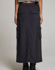 Tri Licorice Maxi Skirt