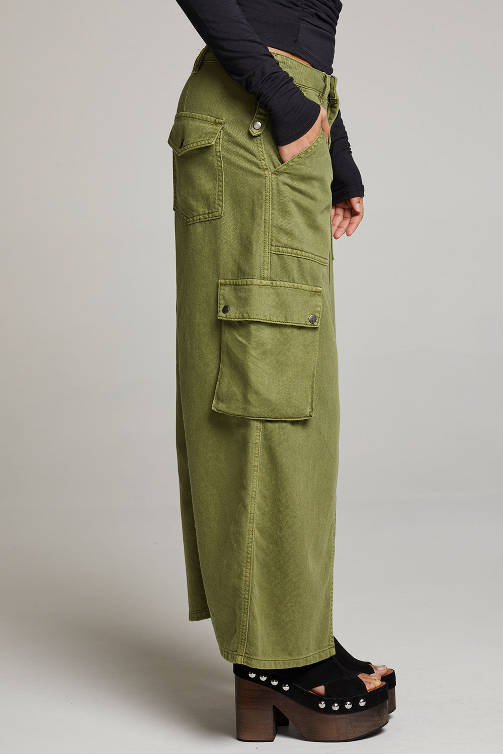 Tri Sphagnum Maxi Skirt