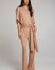 Heather Warm Taupe Jumpsuit