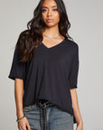 Mason Licorice V Neck