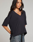 Mason Licorice V Neck