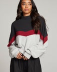 Liz Fire Color Block Pullover