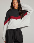 Liz Fire Color Block Pullover