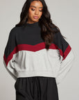 Liz Fire Color Block Pullover