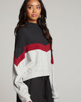 Liz Fire Color Block Pullover