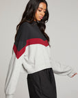 Liz Fire Color Block Pullover