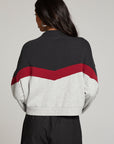 Liz Fire Color Block Pullover