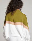 Liz Sand Color Block Pullover