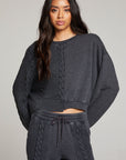 Cloud Licorice Pullover