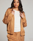 Johnny Toffee Zip Up Jacket