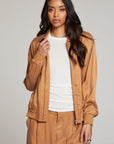 Johnny Toffee Zip Up Jacket