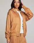 Johnny Toffee Zip Up Jacket