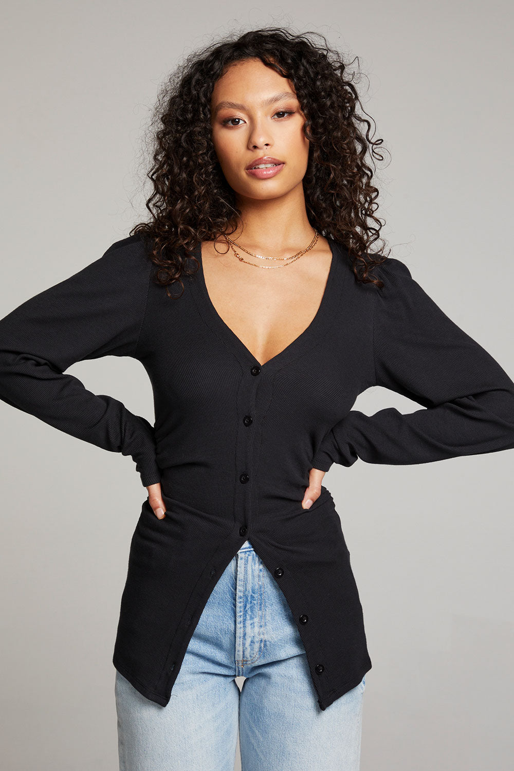 Priscilla Licorice Long Sleeve