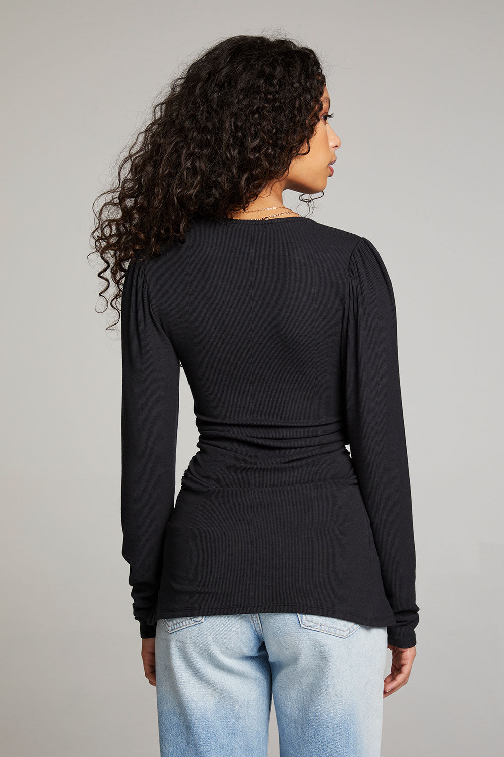 Priscilla Licorice Long Sleeve