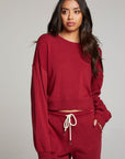 Belly Bloodred Pullover