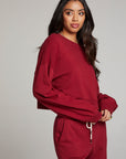 Belly Bloodred Pullover