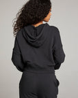 Abilenee Licorice  Zip Up