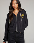 Sun Records Studded Elvis Zip Up Hoodie