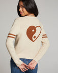 Yin Yang Heart Cardigan