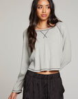 Lucy Heather Grey Long Sleeve