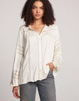 Rozina Starry White Blouse