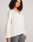 Rozina Starry White Blouse