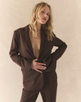 Chalette Coco Brown Jacket