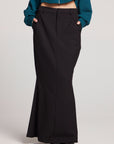 Alden Licorice Maxi Skirt