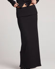 Pamela Licorice Maxi Skirt