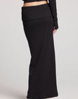 Pamela Licorice Maxi Skirt