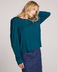 Shirley Dark Sea Long Sleeve