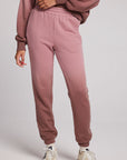 Wilshire Mauve Rose/Coco Brown Dip Dye Joggers