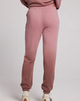 Wilshire Mauve Rose/Coco Brown Dip Dye Joggers