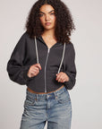 Olympic Licorice Zip Up Hoodie