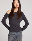 Nicola Licorice Long Sleeve