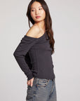 Nicola Licorice Long Sleeve