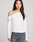 Nicola White Long Sleeve