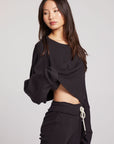 Selena Licorice Pullover