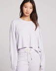 Selena Light Heather Grey Pullover