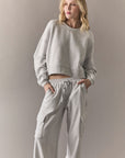 Iris Light Heather Grey Trouser