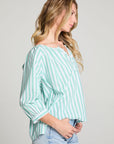 Cody Aloe Stripe Blouse