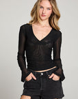 Winona Licorice Black Long Sleeve