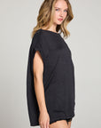 Cassidy Licorice Black Tee