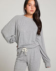 Boone Streaky Grey Long Sleeve