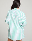 Paso Aloe Stripe Button Up